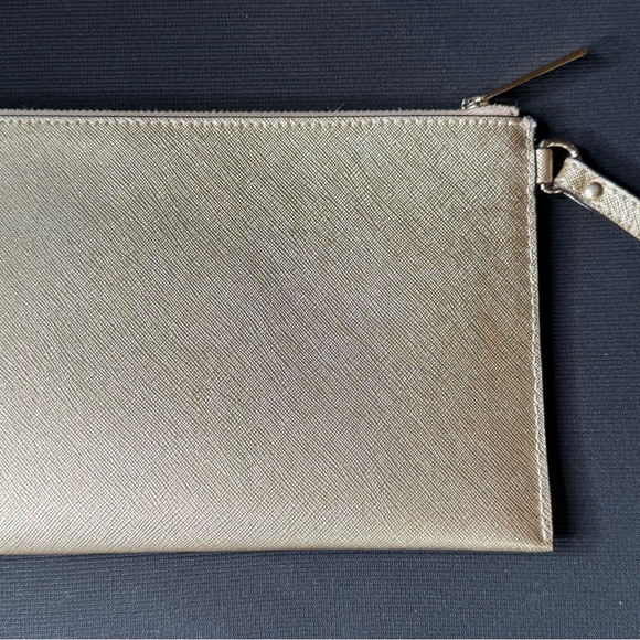 Michael Kors Gold Metallic Studded Wristlet